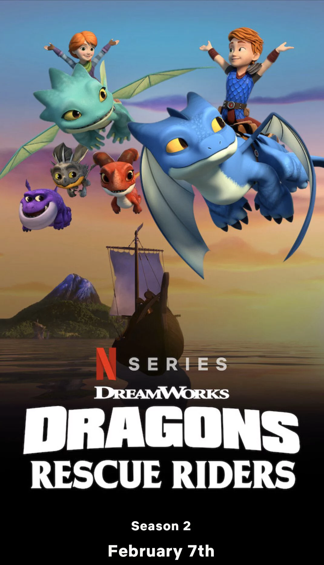 Biệt đội giải cứu rồng (Phần 2) Dragons: Rescue Riders (Season 2)