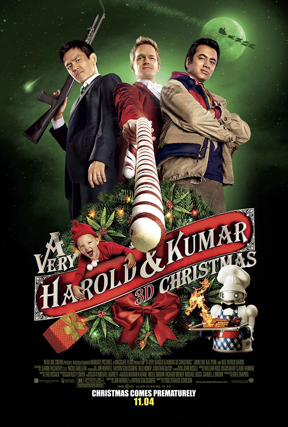 Câu Chuyện Giáng Sinh Của Harold Và Kumar a Very Harold & Kumar 3D Christmas