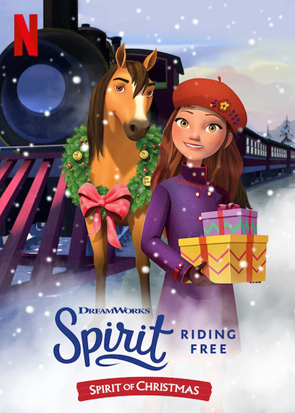 Chú ngựa Spirit – Tự do rong ruổi: Giáng sinh cùng Spirit Spirit Riding Free: Spirit of Christmas
