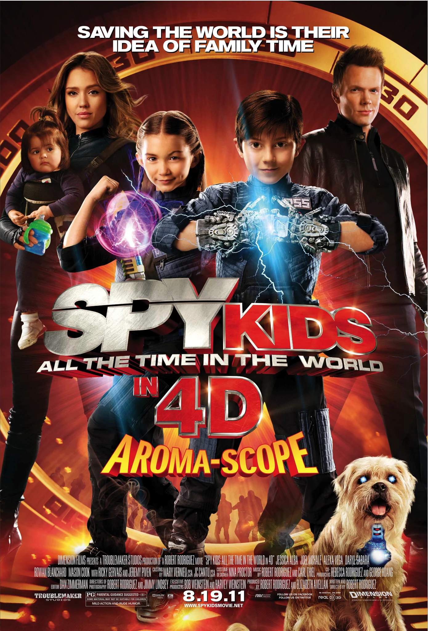 Điệp Viên Nhí 4: Kẻ Cắp Thời Gian Spy Kids: All the Time in the World in 4D