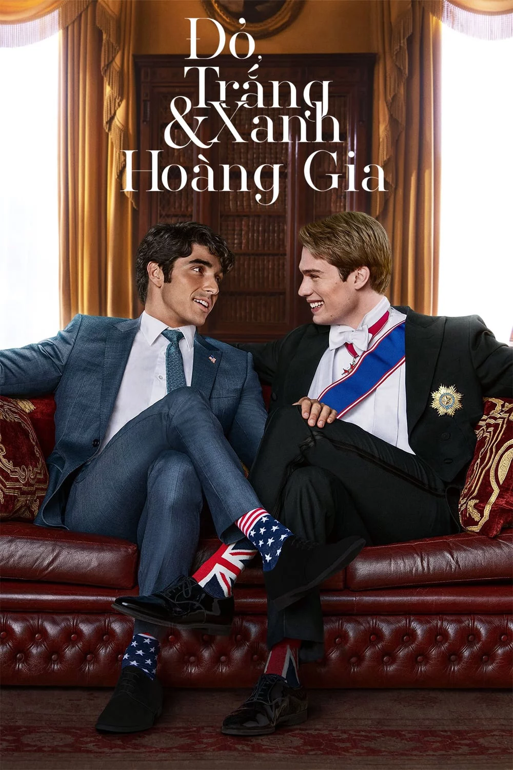 Đỏ, Trắng & Xanh Hoàng Gia Red, White & Royal Blue