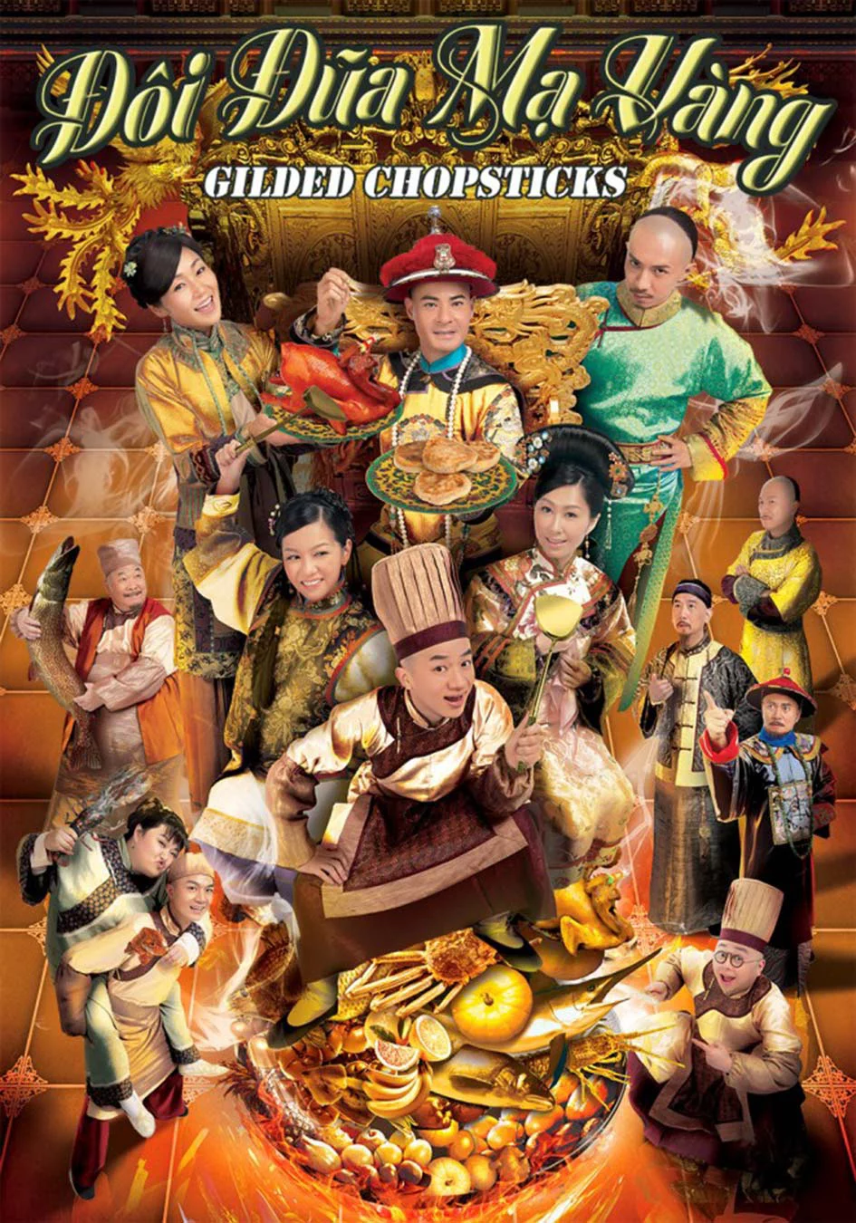 Đôi Đũa Mạ Vàng Gilded Chopsticks