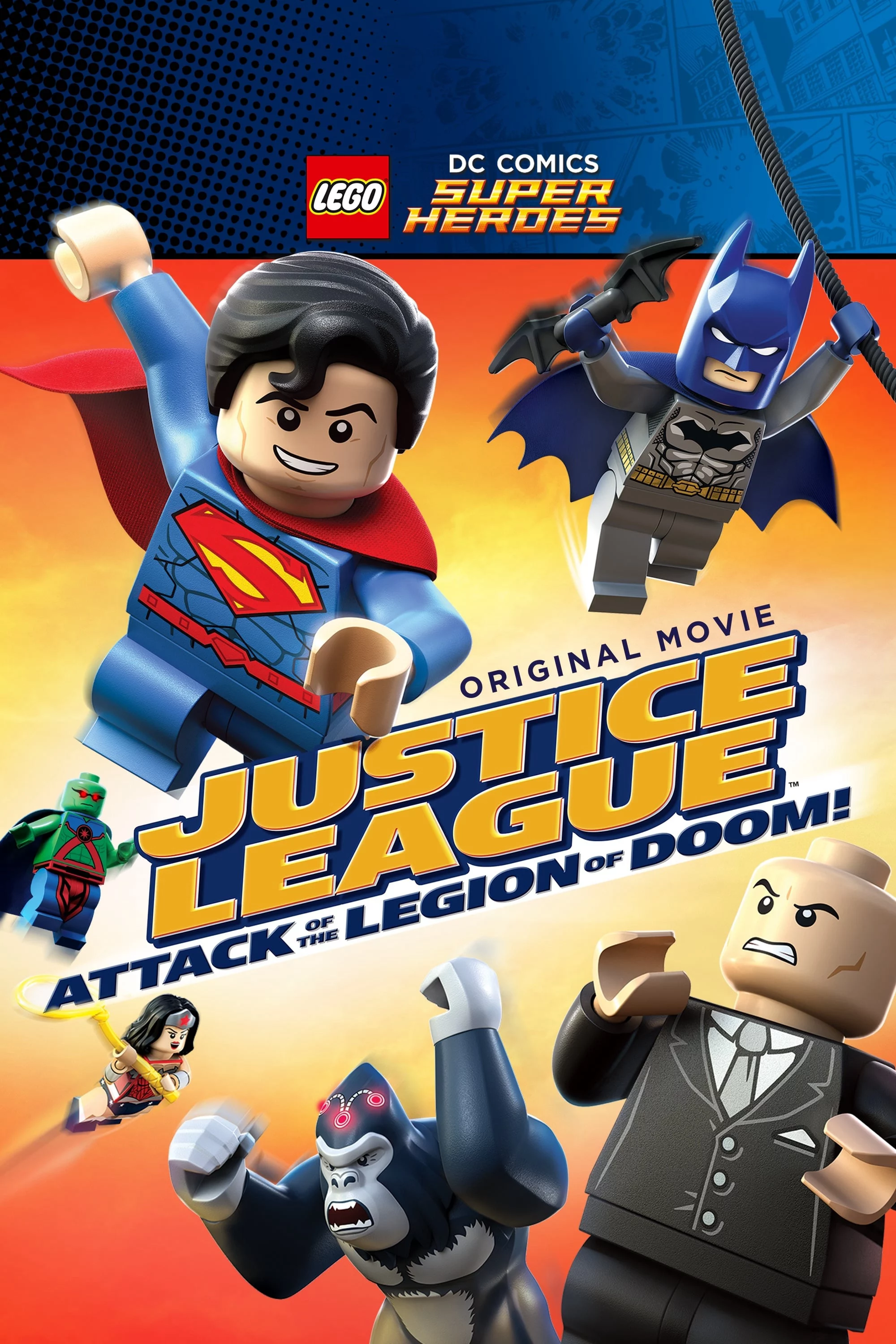 Liên minh công lý: Cuộc Tấn Công Của Binh Đoàn Hủy Diệt LEGO DC Comics Super Heroes: Justice League - Attack of the Legion of Doom!