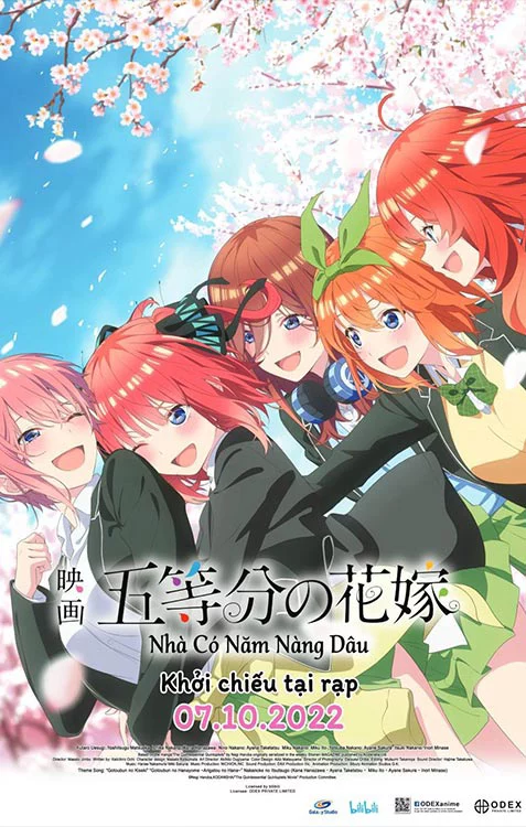 Nhà Có Năm Nàng Dâu (Phim Điện Ảnh) 5-toubun no Hanayome Movie
