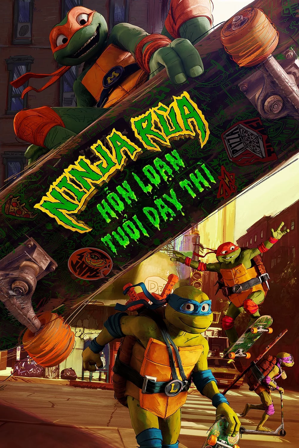 Ninja Rùa: Hỗn Loạn Tuổi Dậy Thì Teenage Mutant Ninja Turtles: Mutant Mayhem