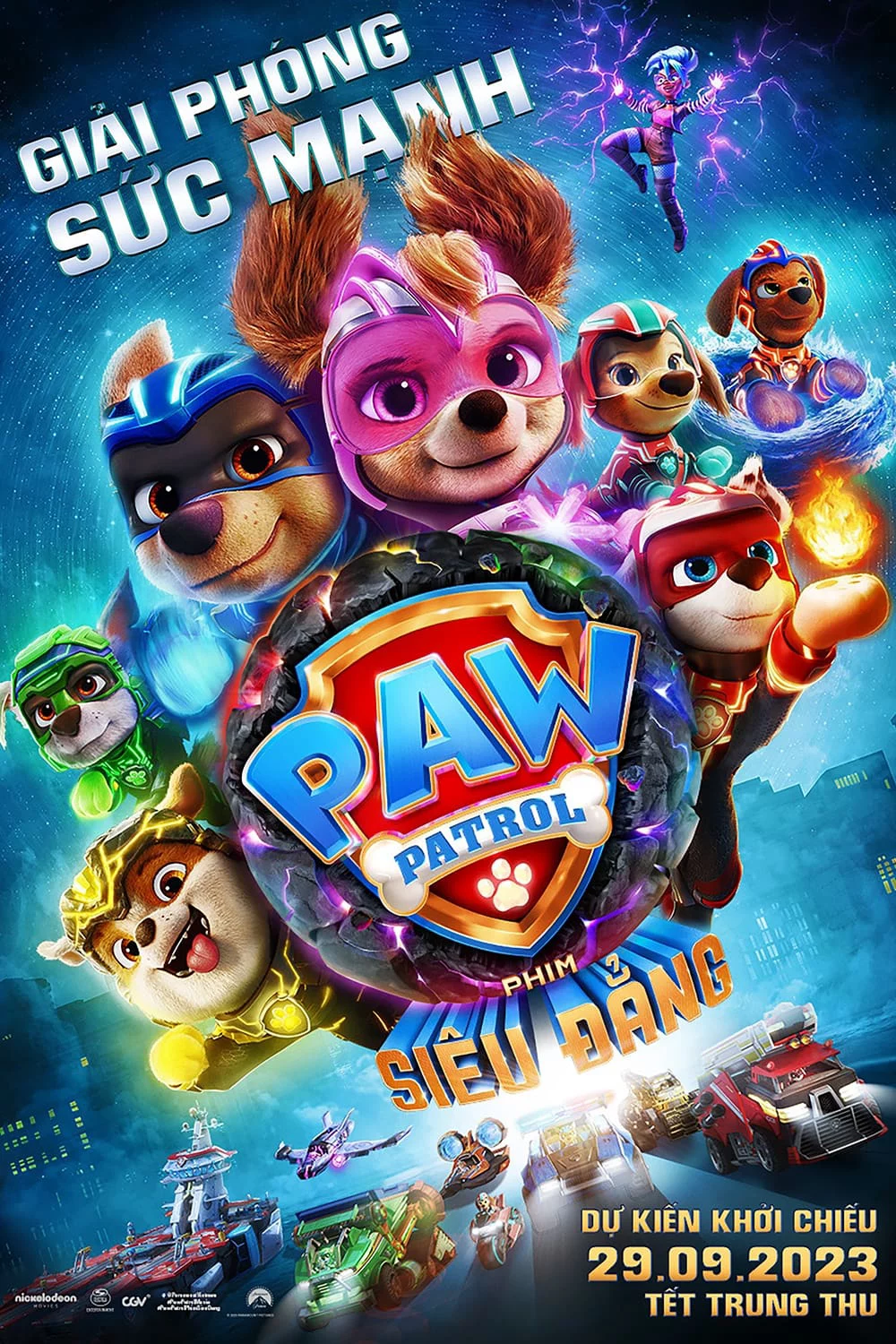 PAW Patrol: Phim Siêu Đẳng PAW Patrol: The Mighty Movie
