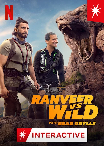 Ranveer và Bear Grylls đối đầu với thiên nhiên Ranveer vs Wild with Bear Grylls