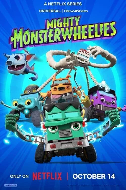Xe quái vật siêu cấp Mighty Monsterwheelies