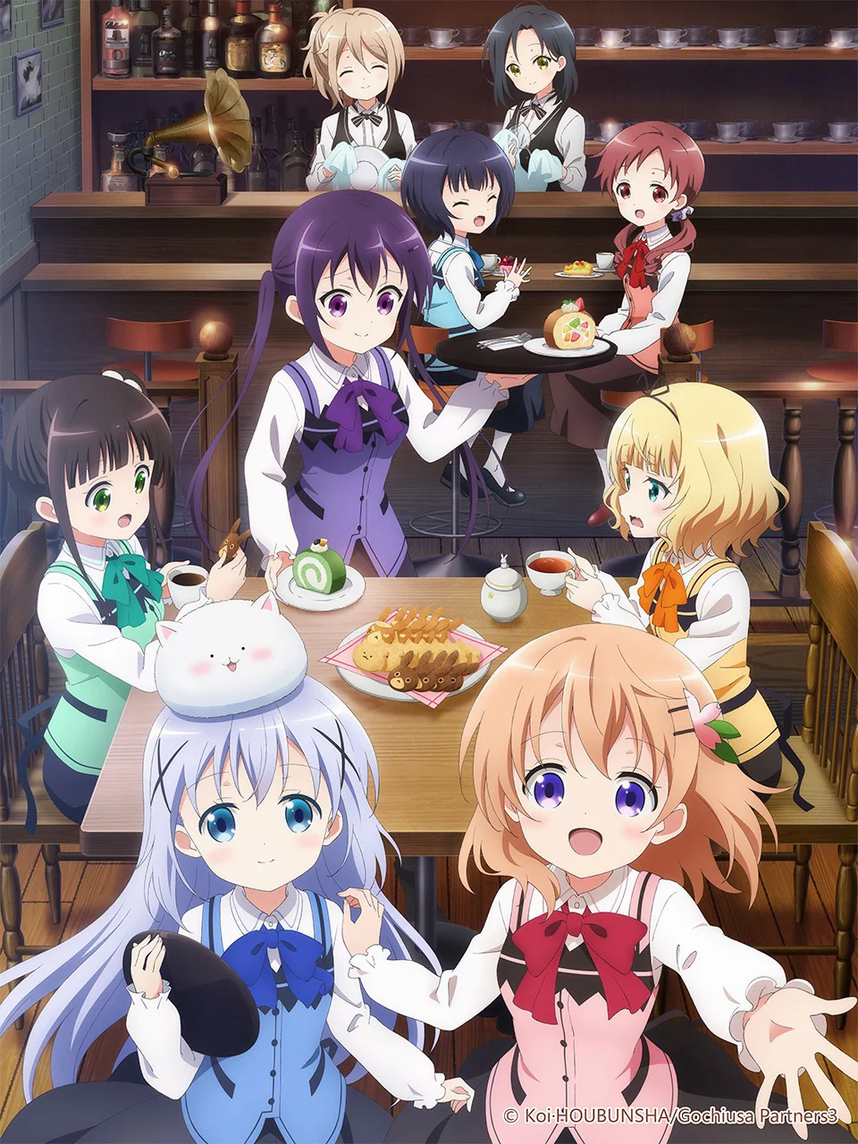 Xin hỏi hôm nay quý khách có muốn đặt thỏ không? BLOOM ご注文はうさぎですか？ BLOOM