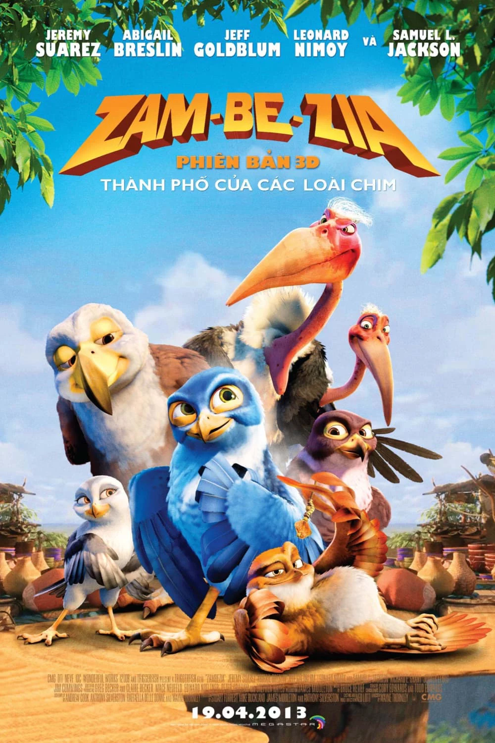 Zambezia: Thành Phố Các Loài Chim Zambezia