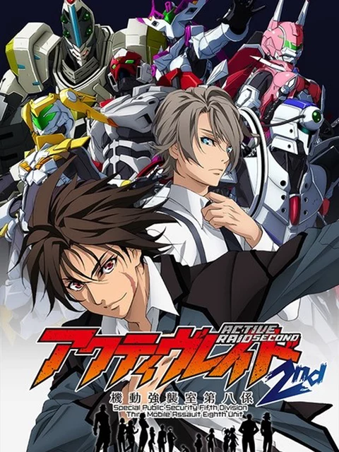 Active Raid – Biệt đội cơ động số 8 – Phần 2 アクティヴレイド -機動強襲室第八係- 2nd