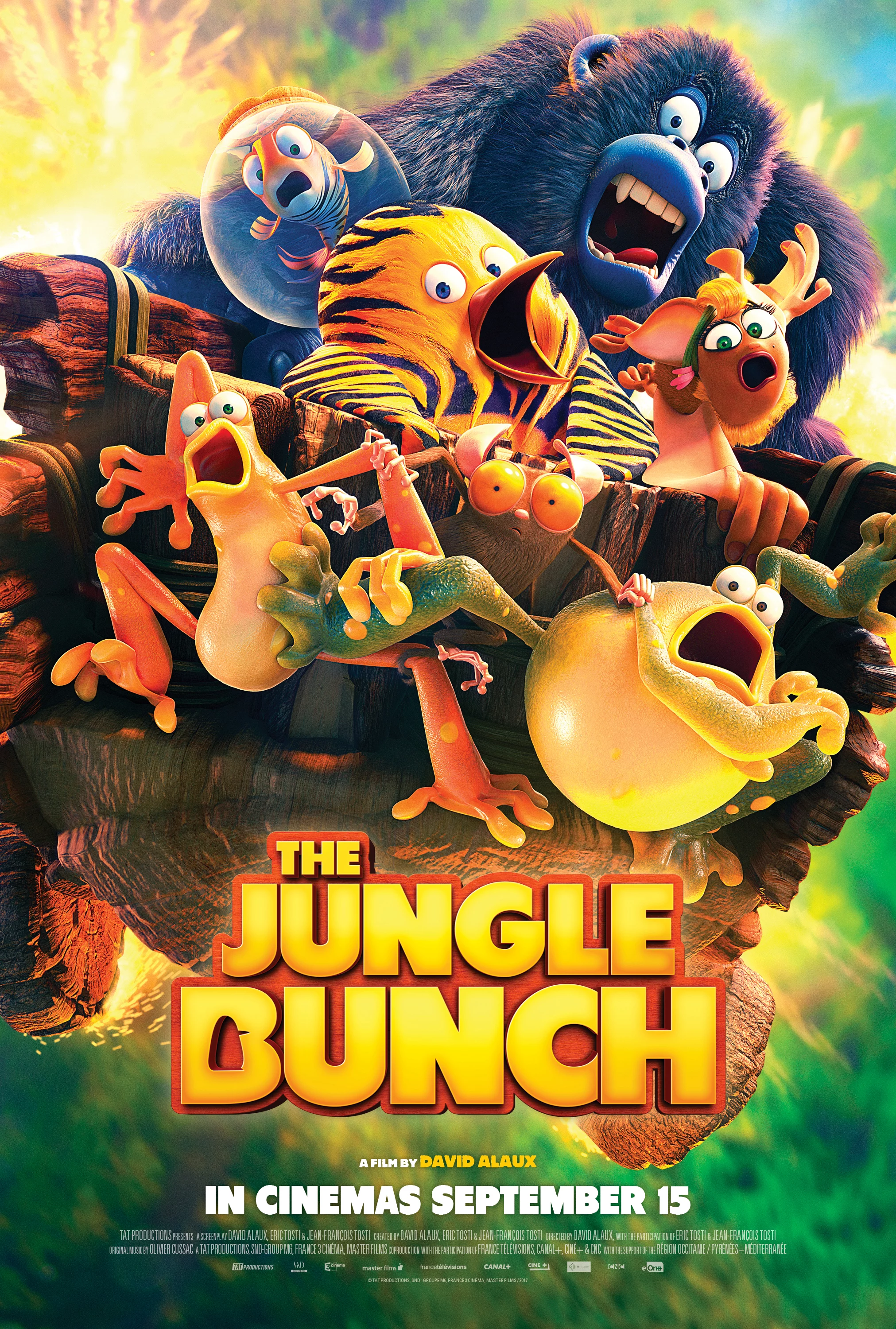 Hổ Cánh Cụt Và Biệt Đội Rừng Xanh The Jungle Bunch