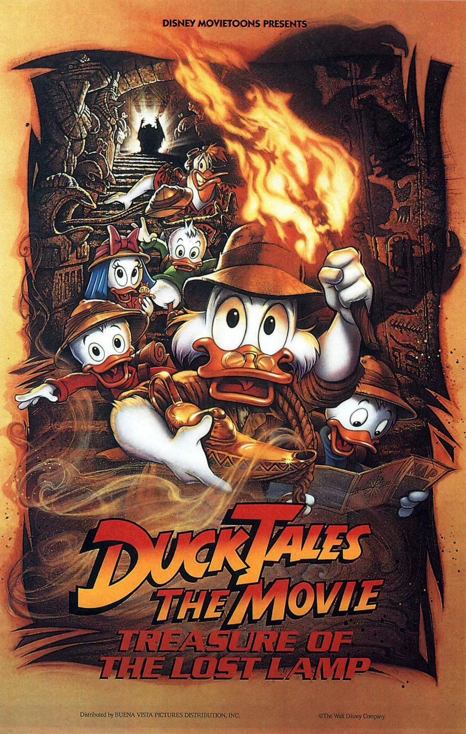 Vịt Donal Và Kho Báu Quốc Gia DuckTales the Movie: Treasure of the Lost Lamp