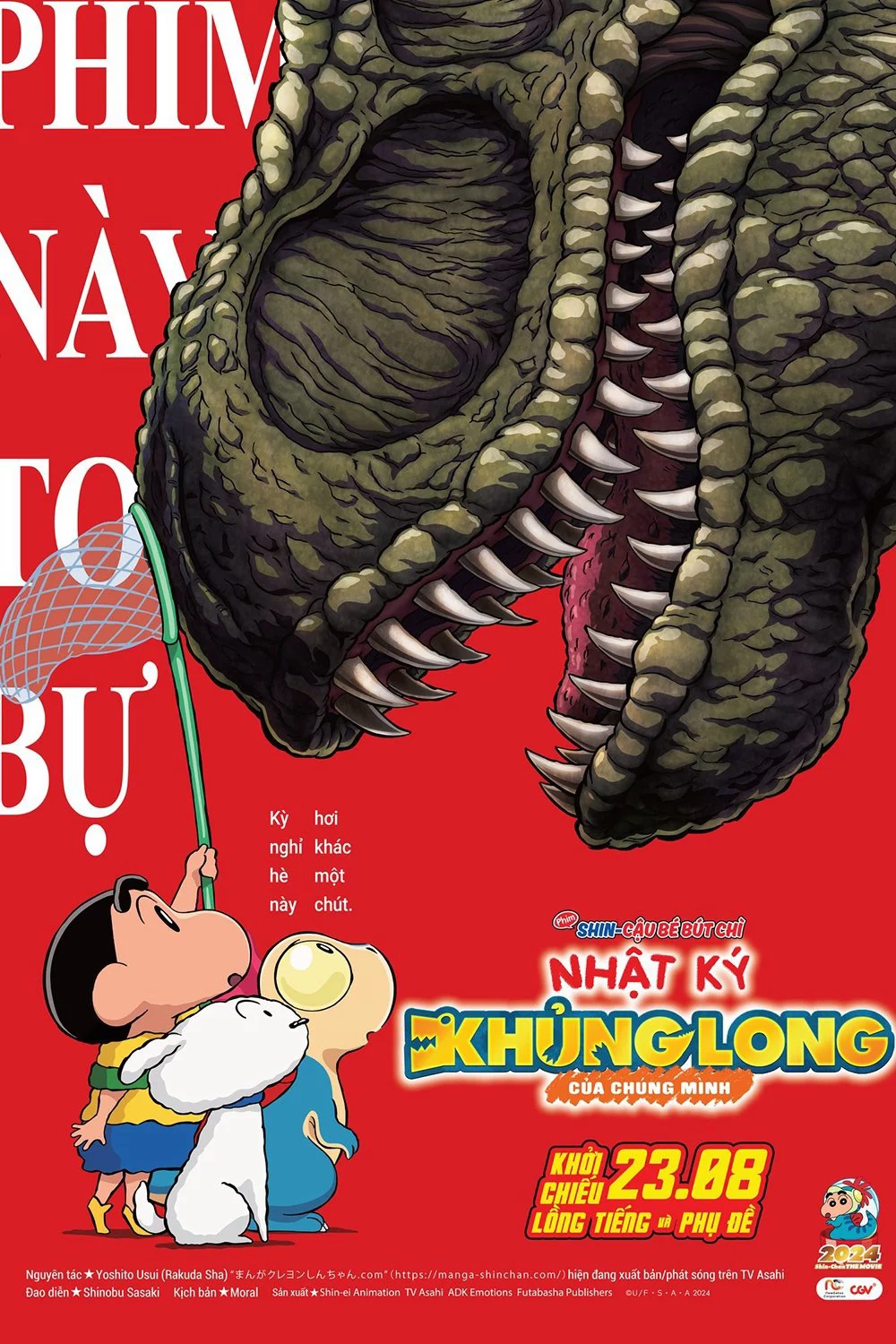 Shin – Cậu Bé Bút Chì 32: Nhật Ký Khủng Long Của Mình Crayon Shin-chan the Movie: Our Dinosaur Diary
