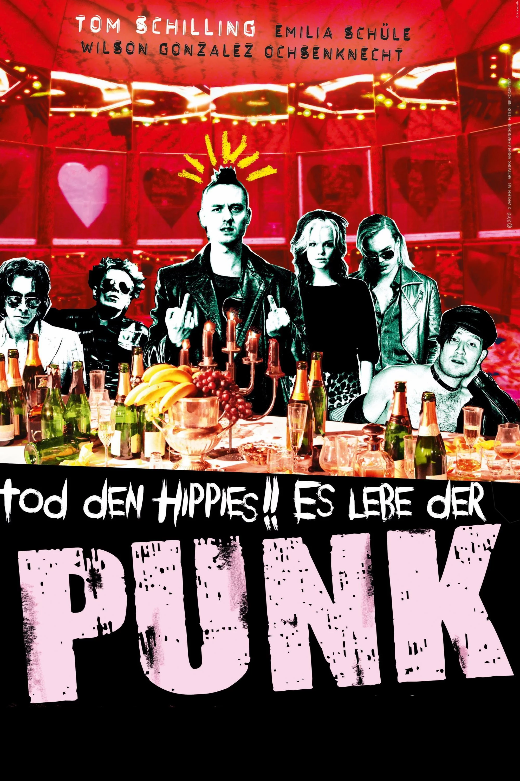 Punk Berlin 1982 Tod den Hippies!! Es lebe der Punk!